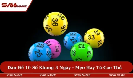 dàn đề 10 số khung 3 ngày