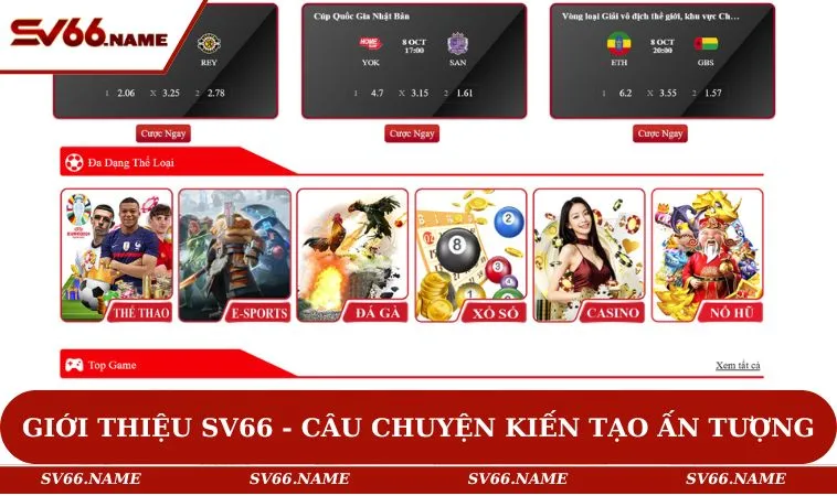 Giới thiệu SV66 1 Giới thiệu SV66 - Câu chuyện kiến tạo ấn tượng