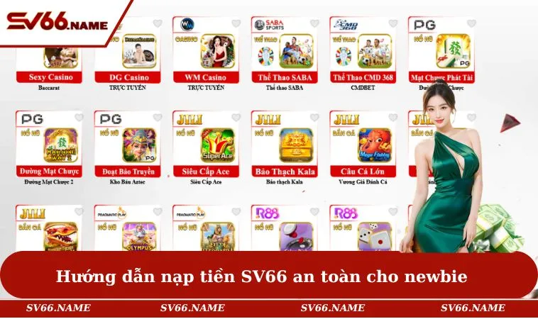 Nạp tiền SV66 2 Hướng dẫn nạp tiền SV66 an toàn cho newbie