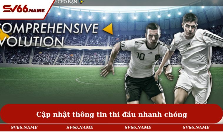 Thể Thao SV66 1 Cập nhật thông tin thi đấu nhanh chóng