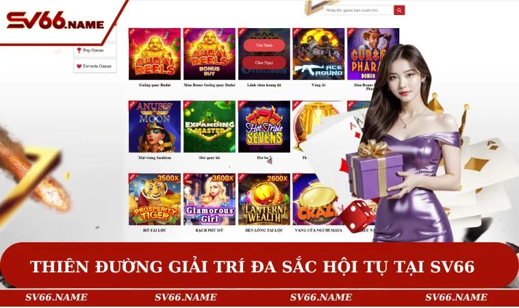 Trang chủ 9 Thiên đường giải trí đa sắc hội tụ tại SV66